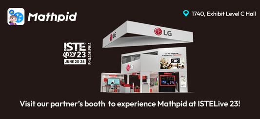 Visit our partner’s booth to experience Mathpid, the AI-powered math learning app, at ISTELive 23!